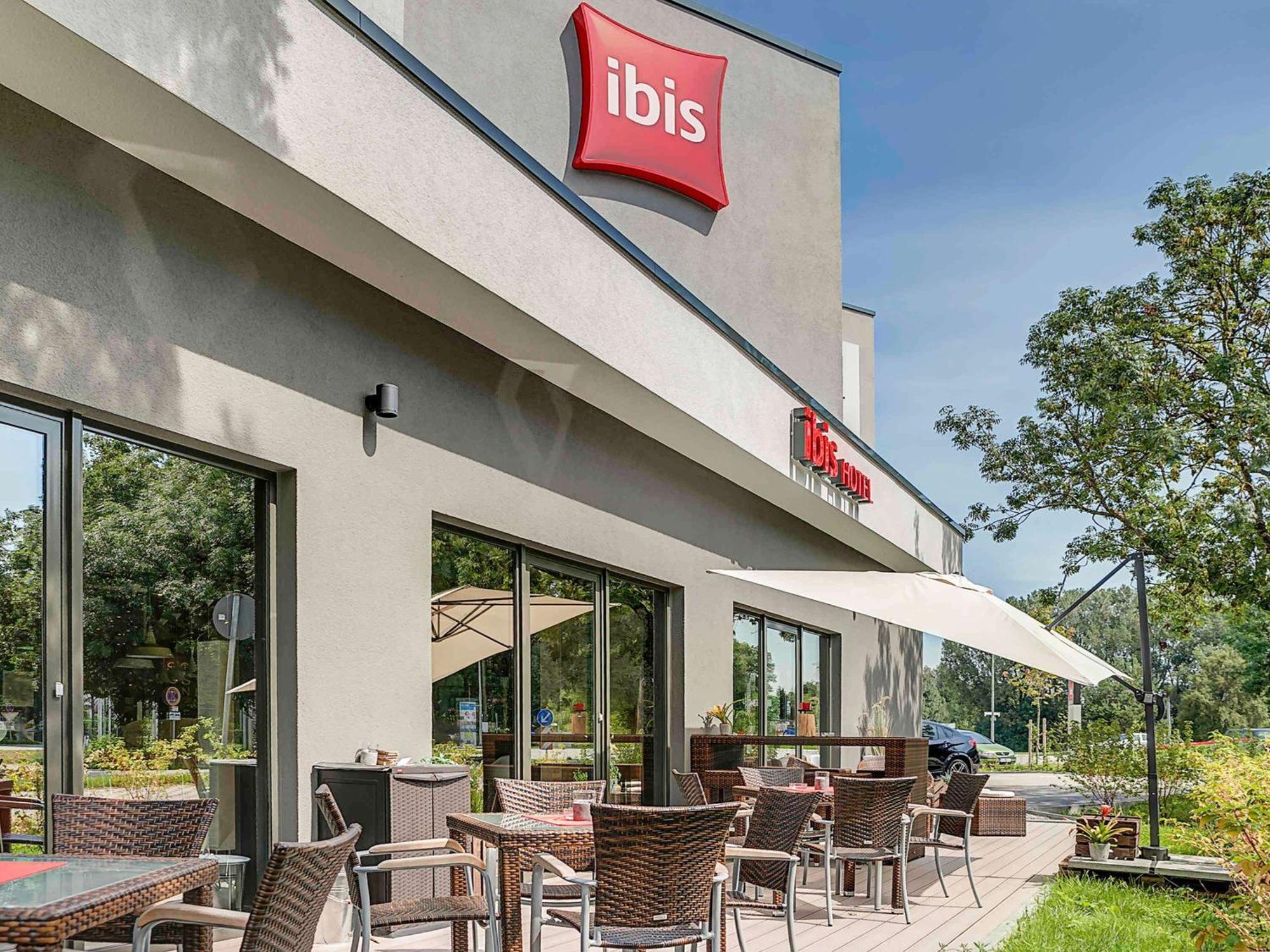 Отель Ibis Muenchen Airport Sued Халльбергмос Экстерьер фото
